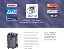 Tablet Screenshot of mechanicstoolservice.com